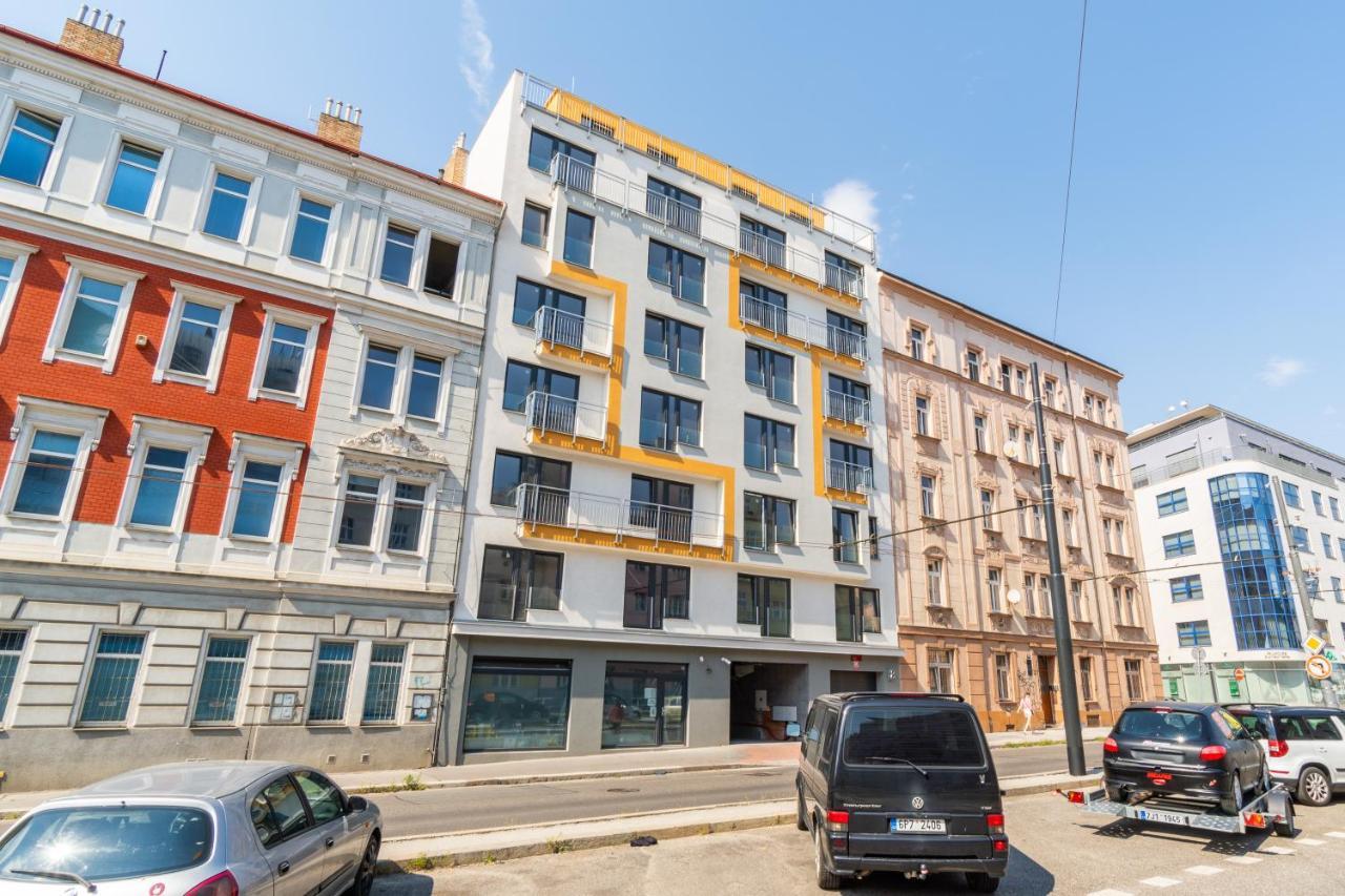 Brand New Studio Apartment # 42 In Brand New Building With Free Parking In The Center Praha Eksteriør bilde